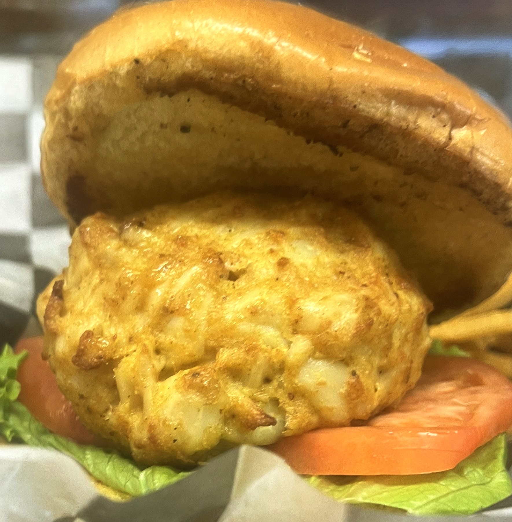 Crab Cake Sandwich