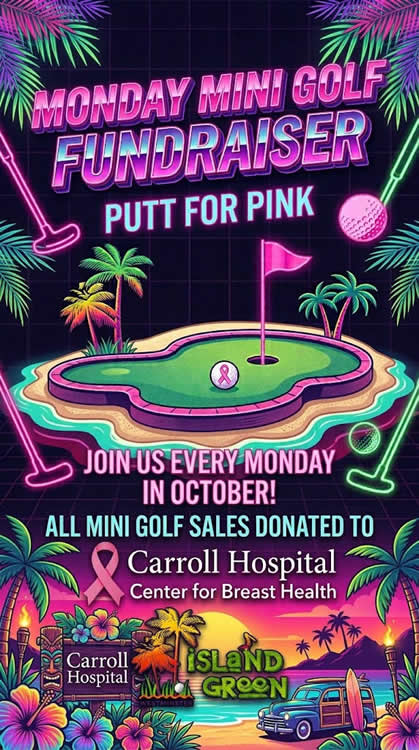 Mini Golf Fundraiser